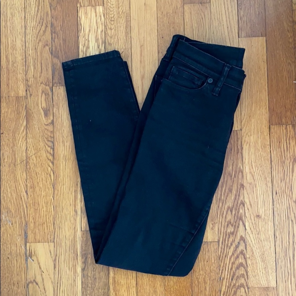 Madewell Black Skinnies